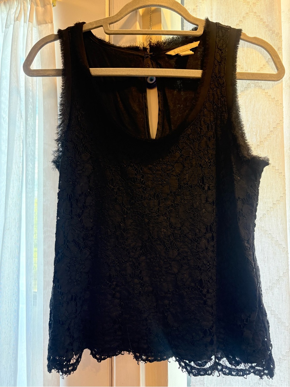 Banana Republic Black Lace Camisole Tank